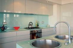 coloured splash backs